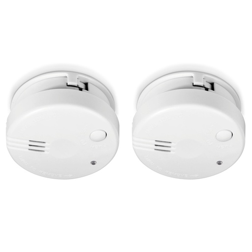 [1438406] Détecteur de fumée Alecto Mini SA102 avec pile 5 ans blanc