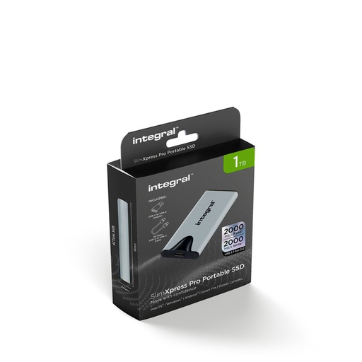 [1438420] SSD Integral SlimXpress Portable USB-C 1To