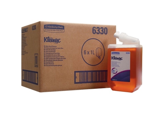 [1438423] Savon main Kleenex Ultra liquide ambre 1000ml 6330