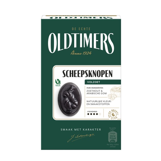 [1438437] Bonbons Drop Oldtimers nœuds marins boîte 235g