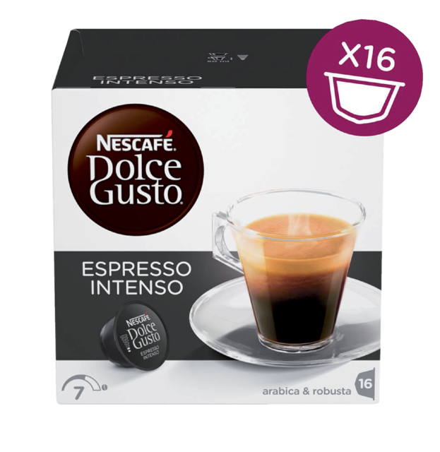 Café Espresso Intenso Dolce Gusto 16 capsules