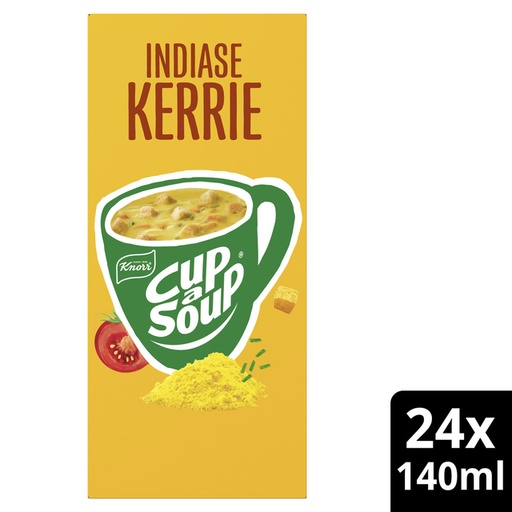 [1438545] Cup-a-Soup Knorr Indiase kerrie 24x140ml