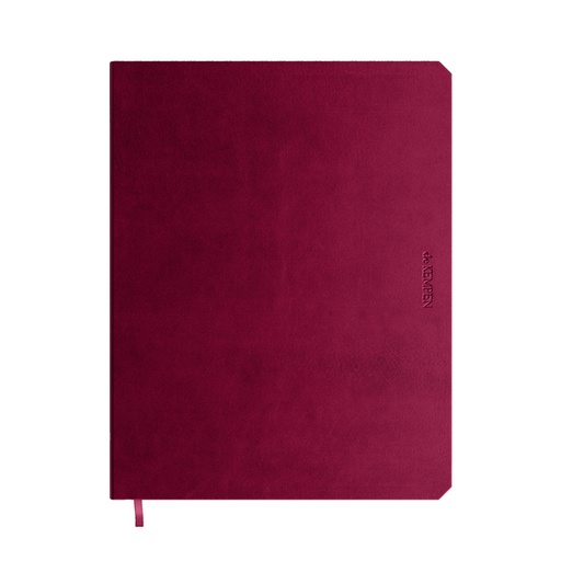 [1438733] Carnet de notes De KEMPEN Amarone 171x220mm uni 192 pages 90g bordeaux