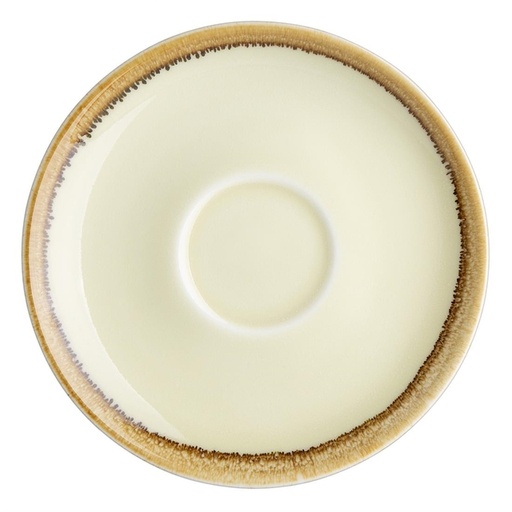 [1438770] Soucoupe cappuccino Olympia Kiln Ø16cm Grès 6 pièces