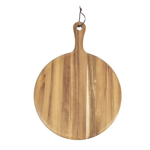 [1438771] Planche Olympia bois d'acacia rond Ø33cm