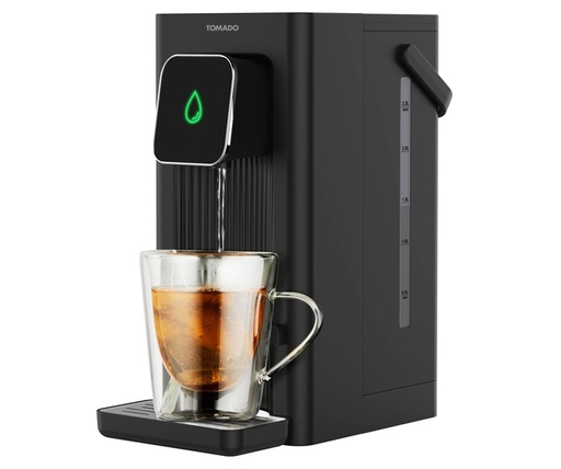 [1438803] Distributeur d'eau chaude Tomado 2,5 litres 2200watt noir