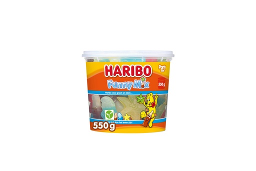 [1438828] Snoep Haribo Funny Mix 550gr