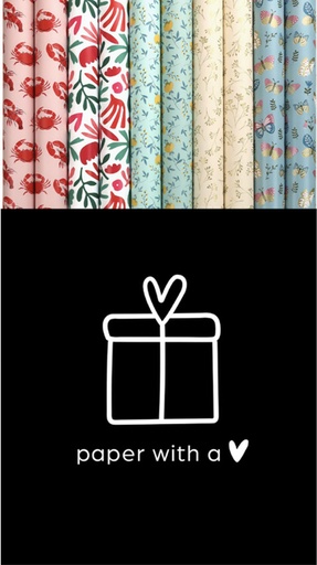 [1438806] Papier cadeau  Lovely Nature 200x70cm