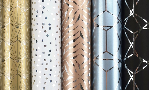 [1438807] Inpakpapier Fancy vintage 150x70cm assorti