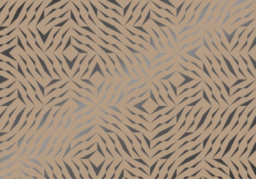 [1438821] Apparaatrol Ripples metallic 200mx50cm