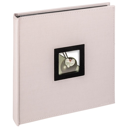 [1438492] Fotoalbum walther design Black & White 26x25cm 25vel grijs
