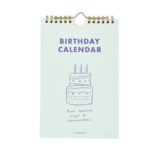 [1402198] Calendrier des anniversaires &C