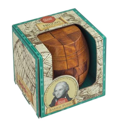 [1430172] Breinpuzzel Great Minds Nelson's Barrel Puzzle