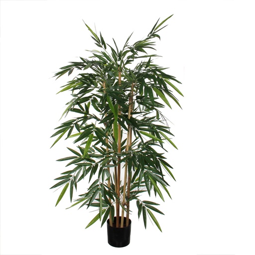 [1435568] Plante artificielle Mica Bambou Pot plastique 150x75cm