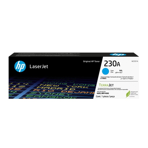 [1437728] Cartouche toner HP W2301A 230A bleu