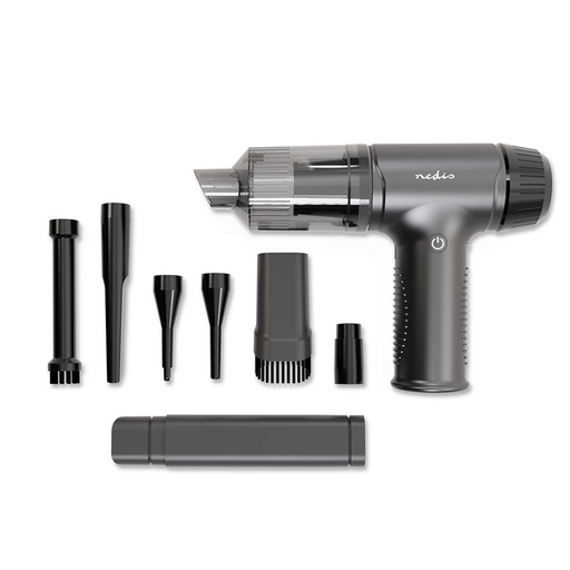[1438402] Aspirateur à mains / Souffleur d'air Nedis 90 W rechargeable noir