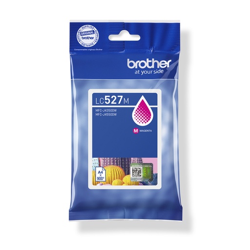 [1438455] Inktcartridge Brother LC-527M rood