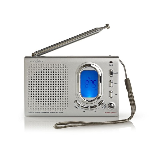 [1438488] Radio universelle Nedis avec réveil RDWR1000GY