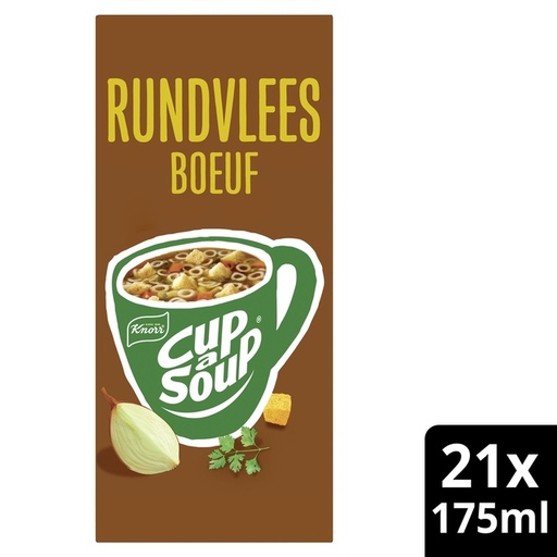 [1438536] Cup-a-Soup Knorr rundvlees 21x175ml