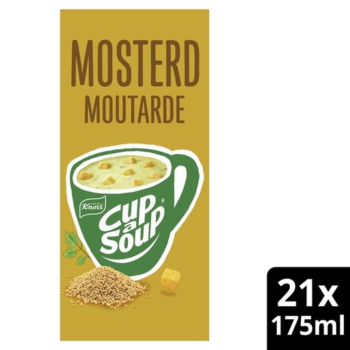 [1438540] Cup-a-Soup Knorr mosterd 21x175ml