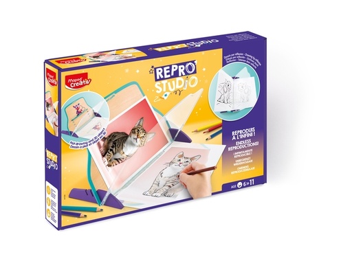 [1438838] Appareil à dessiner Maped Creativ Repro'Studio set de 26 pièces