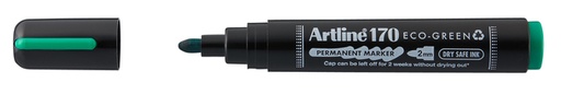 [1438857] Permanent marker Artline 170 Dry Safe Eco rond medium groen