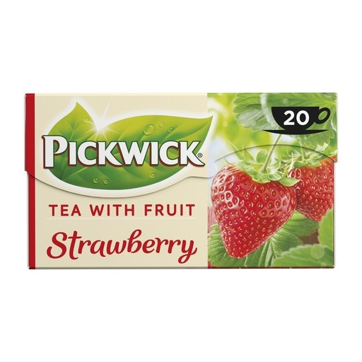 [1438913] Thee Pickwick aardbei 20x1.5gr