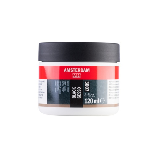 [1438926] Gesso Amsterdam Mini 3007 120ml zwart