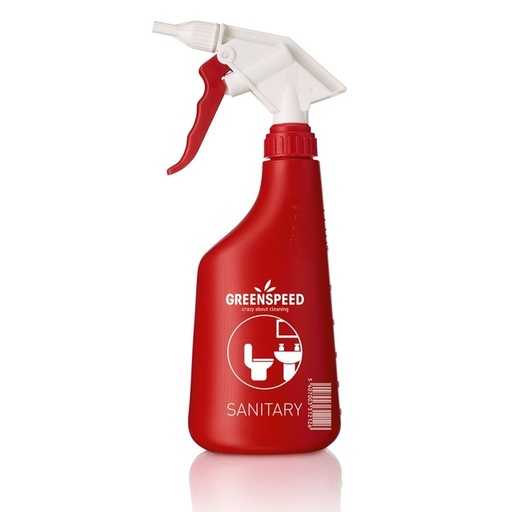 [1438975] Spray Greenspeed Sanitaire 650ml vide rouge