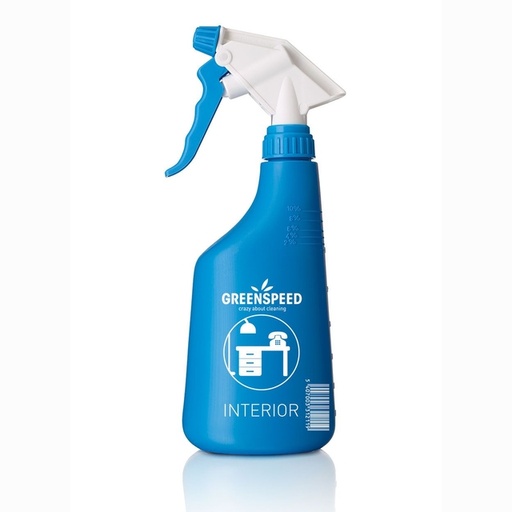 [1438976] Spray Greenspeed Intérieur 650ml vide bleu