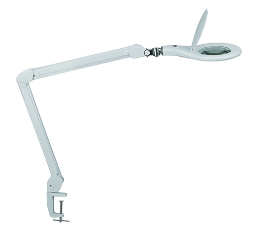[1439167] Loeplamp MAUL Makro LED met tafelklem lens 144 cm2 wit
