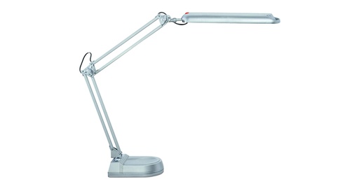[1439168] Lampe de bureau MAULatlantic LED sur socle argent
