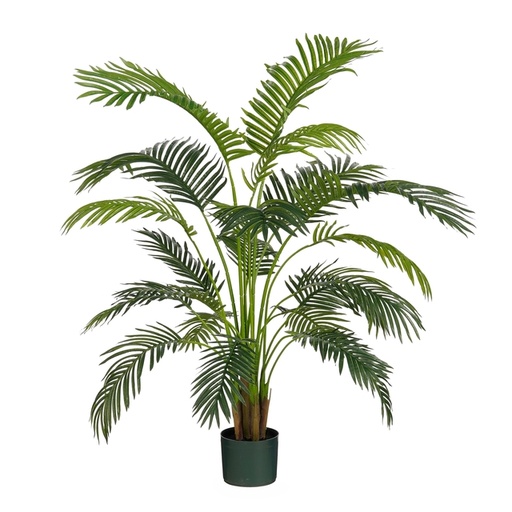 [1439299] Plante artificielle Mica Palmier Areca pot vert résistant à l'eau