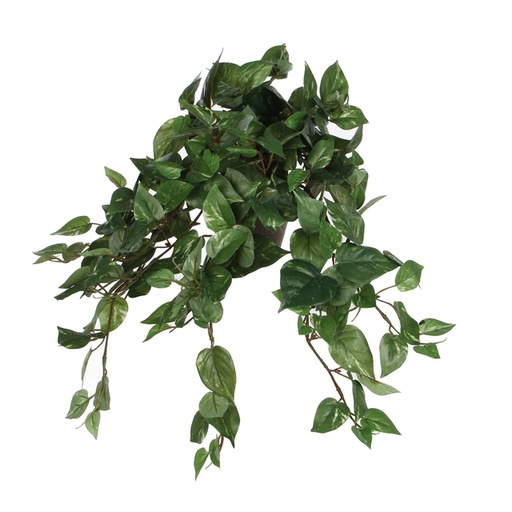[1439300] Kunstplant Mica Scindapsus hangend groen Ø25 45cm