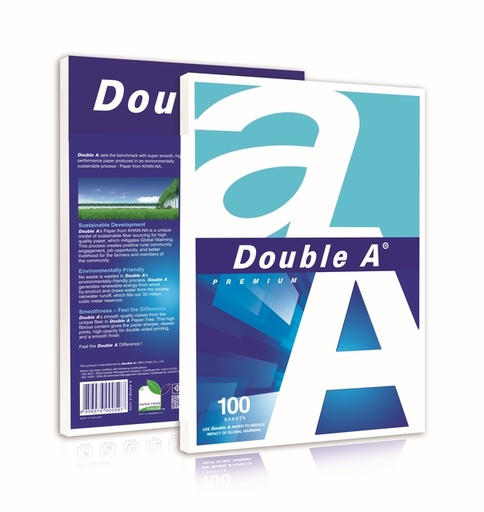 [1466041] Kopieerpapier Double A Premium A4 80gr wit 100 vel