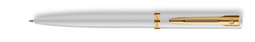 [1466269] Stylo bille Waterman Allure Impression White GT Medium