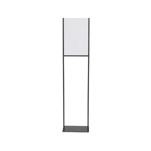 [1466474] Porte-affiche Europel A4 métal bord acrylique noir
