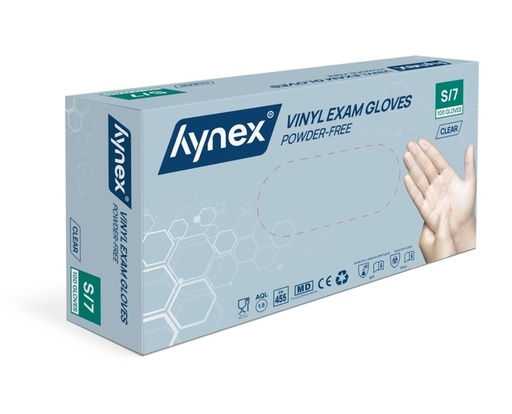 [1466524] Gant Hynex vinyle S transparent 4,5g 100 pièces