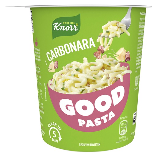 [1466564] Good Pasta Knorr spaghetti carbonara cup