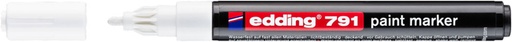 [1466084] Paintmarker edding 791 op alcoholbasis 1-2mm wit
