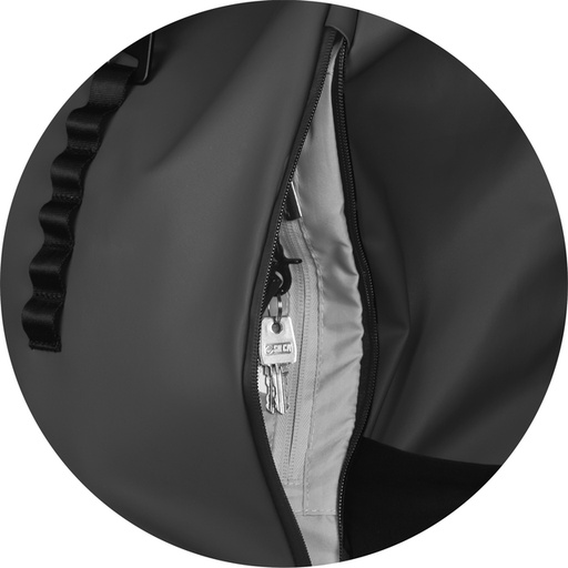 [1465951] Sac à dos Oxford Identity Off road 10 compartiments noir