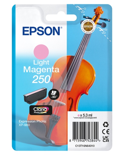 [1466137] Cartouche d'encre Epson 250 T16N64 rouge clair