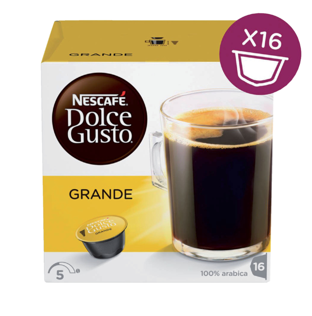 Café Gusto Grande Dolce Gusto 16 capsules