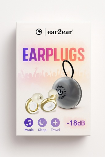[1466887] Earplug ear2ear 18dB goud