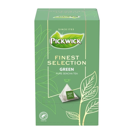 [1466989] Thé Pickwick Finest Selection Green tea 25x 2g