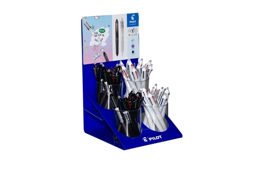 [1467117] Roller 4 couleurs PILOT FriXion Ball Medium assorti display 36 pièces