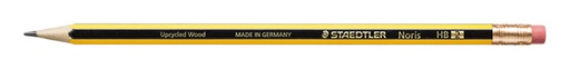 [1467184] Crayon Staedtler Noris HB avec embout gomme