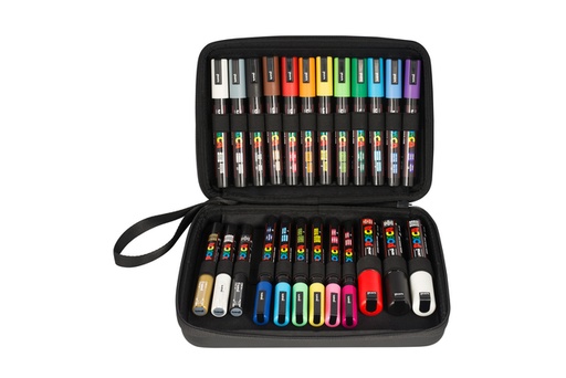 [1467210] Marqueur peinture Uni POSCA assorti coffret 24 pièces
