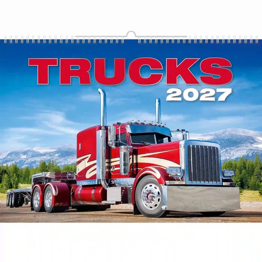 [1467384] Calendrier 2027 Helma 365 31,5x45cm Trucks