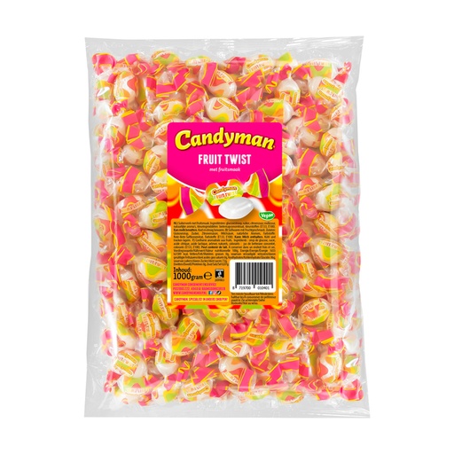 [1467475] Bonbons acidulés Candyman fruits sachet 1kg
